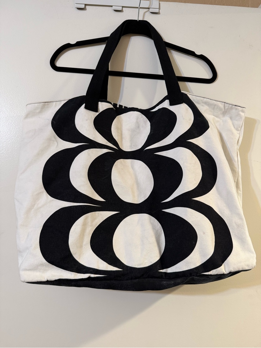 Marimekko for Target Black & White Canvas Tote Bag
